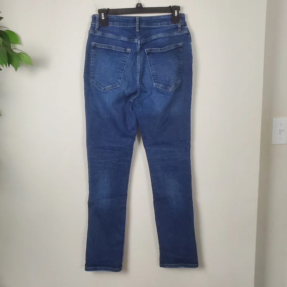 Warp + Weft CDG Paris High Rise Straight Jeans Size 6/28 - Picture 6 of 13